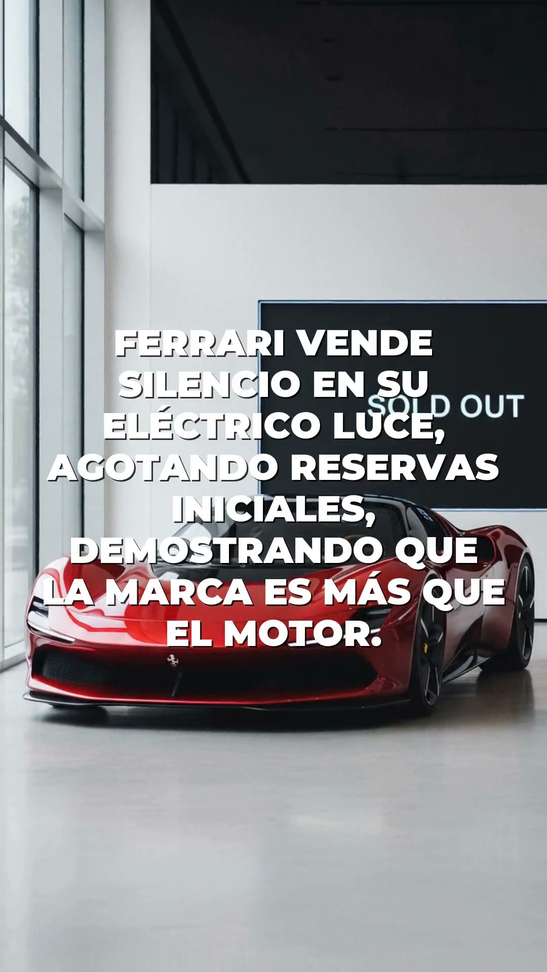 Ferrari Luce: La Estrategia del Silencio Eléctrico de Maranello