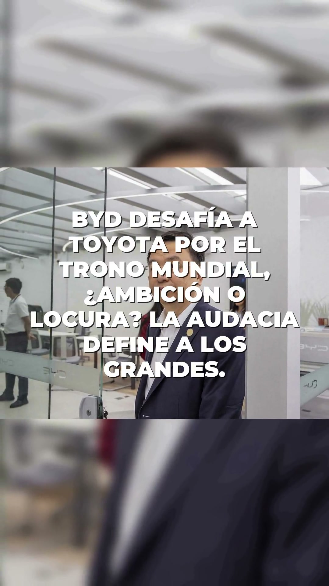 BYD desafía a Toyota: el plan de Wang Chuanfu para 2031