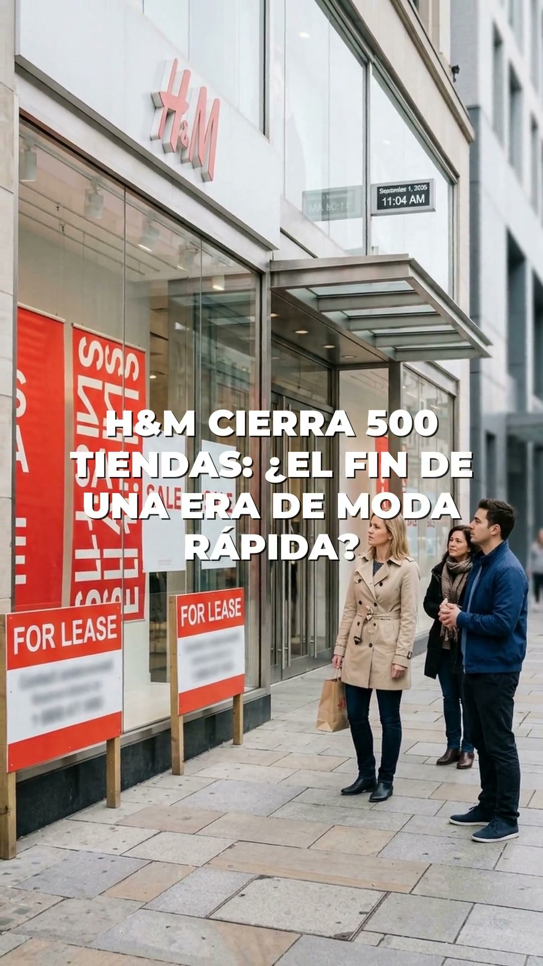 H&M: Cierre de tiendas y el giro hacia la sostenibilidad